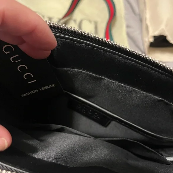 Beige/tan and Black Men's Bag - Picture 8 of 9